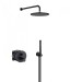 KLUDI NOVA FONTE Black, душевой комплект с термостатом для душа, арт. 208313915