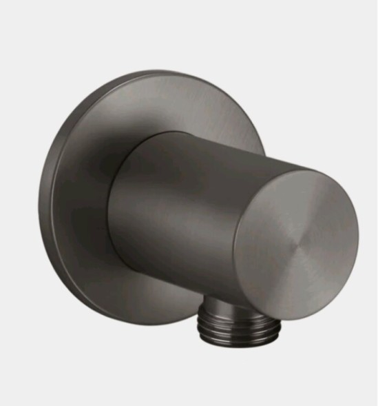 Gessi Шланговое подсоединение, 316 Bath Shower, цвет черный брашированный металл  54269#707