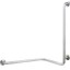 NOFER Поручень угловой 3 точки опоры правый нерж. сталь  15050.B глянцевый