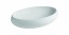 Hidra Tao, накладная овальная раковина 60x40x17h см, цвет белый глянцевый