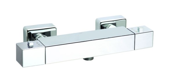 AQG QUARK, однорычажный смеситель для ванны с термостатом, цвет хром