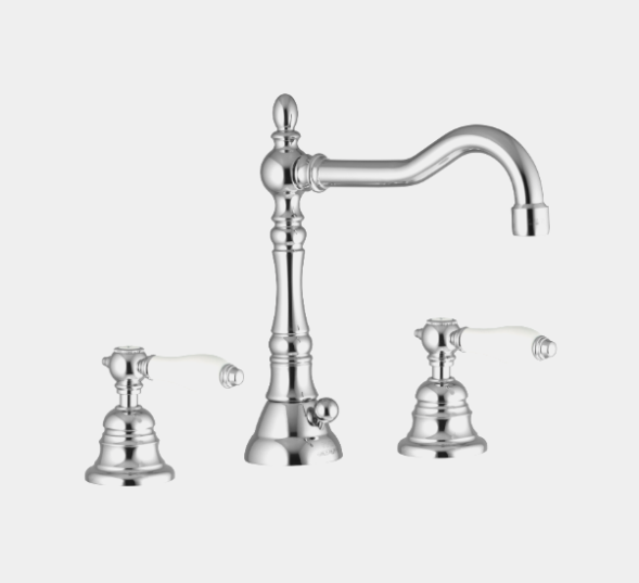 Смеситель для раковины, Fima Carlo Frattini, Herend, цвет-бронза античная F5401BR