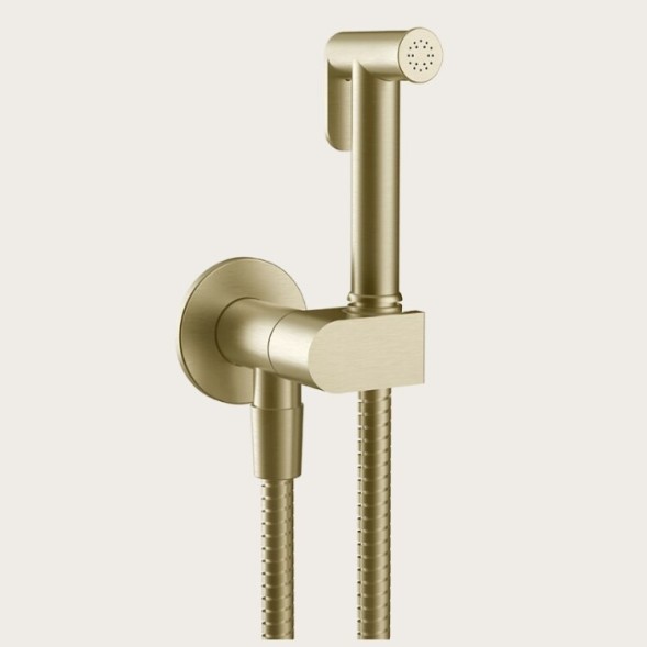 Gessi Гигиенический душ, цвет Латунь матовая  45126#727
