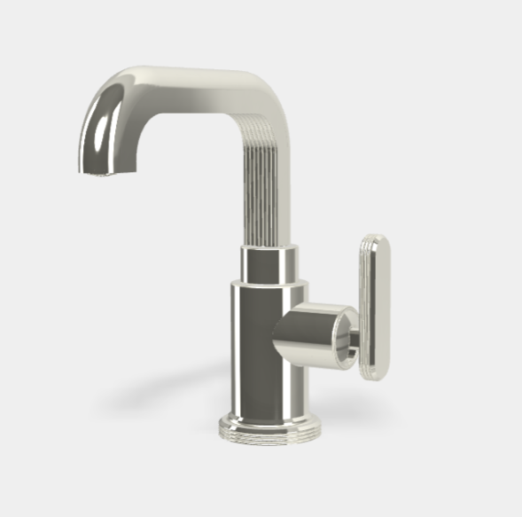 Смеситель для раковины, Fima Carlo Frattini, Park Lane, цвет-никель полированный F1321LN