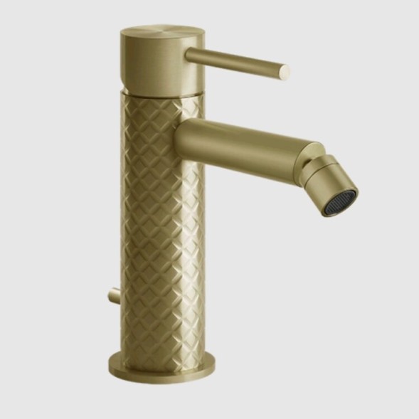 Gessi Смеситель для биде, 316 Intreccio, цвет Латунь матовая  54107#727
