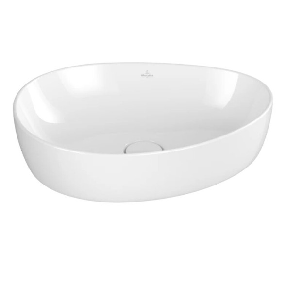 Villeroy&amp;Boch Раковина, Antao, шгв 510*400*146, отверстия для смесителя-отсутствуют, CeramicPlus, цвет-Morning Green 4A7351R8