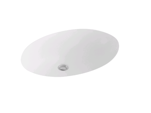 Villeroy&amp;Boch Раковина, Evana, шг 500*350, отверстия для смесителя-отсутствуют, CeramicPlus, цвет-альпийский белый 614700R1