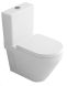 Унитаз HATRIA DAYTIME EVO YXV601 напольный моноблок под бачок слив универсальный цвет белый