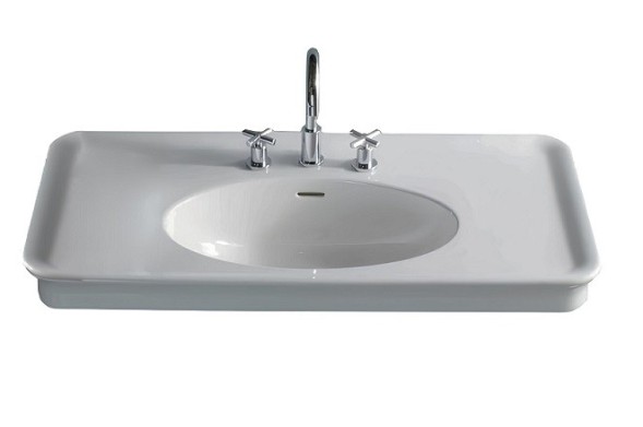 Раковина HATRIA DOLCEVITA Y0F001 подвесная с 1 отверстием с переливом цвет белый