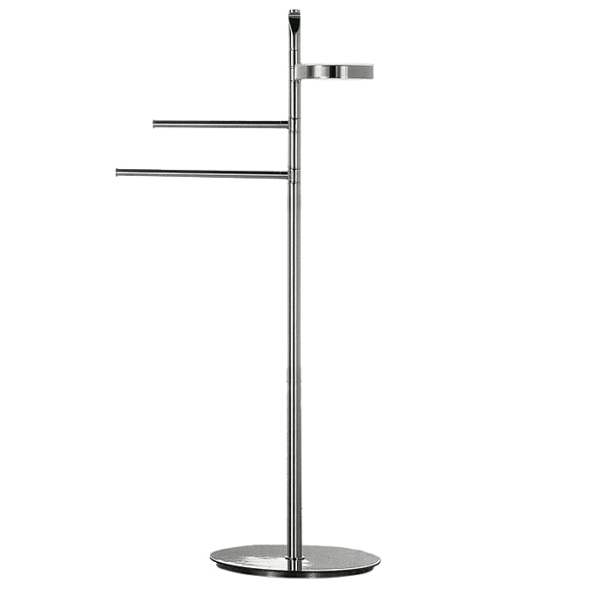 Стойка COLOMBO DESIGN PLANETS B9814 напольная с полотенцедержателем с мыльницей цвет хром