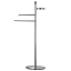 Стойка COLOMBO DESIGN PLANETS B9814 напольная с полотенцедержателем с мыльницей цвет хром