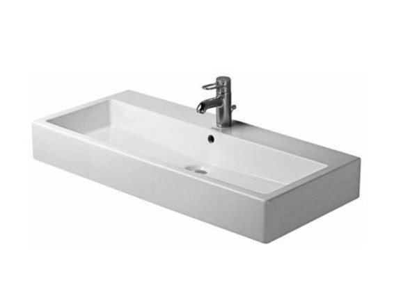 Duravit Раковина, Vero, шгв 1000*470*175, отверстия для смесителя-1, цвет белый 0454100000