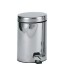 NOFER Ведро для мусора с педалью 5 л. нерж. сталь  09100.05.B глянцевый