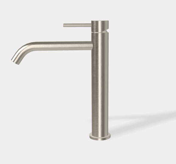 Смеситель для раковины, Fima Carlo Frattini, Spillo Up, цвет-брашированный никель F3031LXSSN