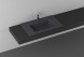 Раковина ISVEA SistemaT накладная ШГВ 810*465*140 отверстия для смесителя 1 цвет антрацит матовый 10SL51081-2C