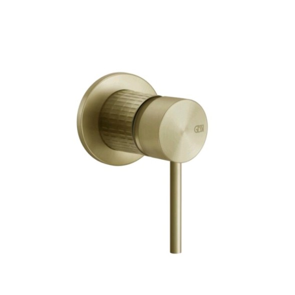 Gessi Смеситель для душа, 316 Meccanica, на 1 потребитель, цвет Латунь матовая  54219#727