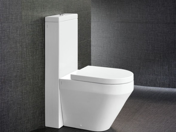 Унитаз HATRIA DAYTIME EVO YXV701 напольный слив универсальный цвет белый