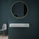 Vincea Раковина Солид Серфейс (Solid Surface)  VWB-6S380MW, 1000*400*150, подвесная, цвет белый матовый