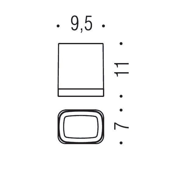 Стакан COLOMBO DESIGN TIME W4202 настенный цвет хром