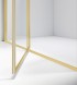 Vincea Душевая дверь Слим 8мм (Slim 8mm) VDP-4SL120CLG, брашированное золото, стекло прозрачное