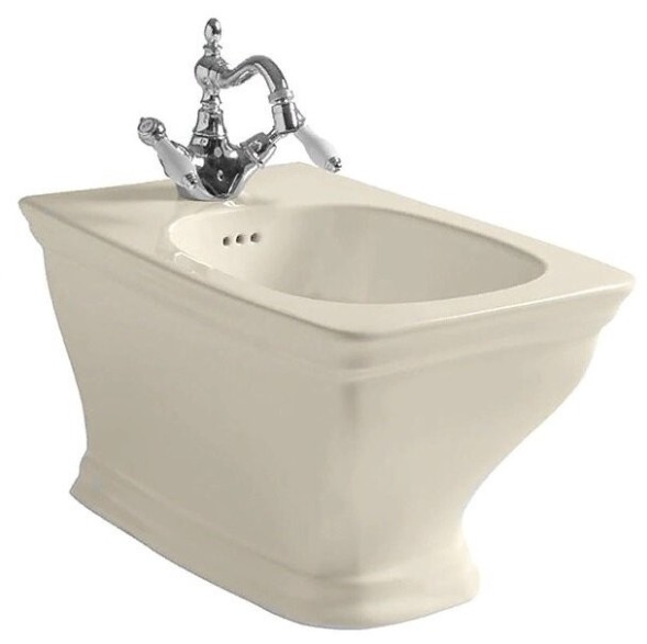 Биде Artceram Civitas подвесной с одним отверстием  цвет шампань  CIB001 02 00