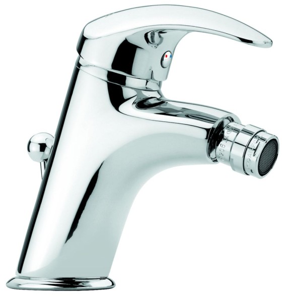 Смеситель Luxor с донным клапаном для биде, цвет хром 7004RCR