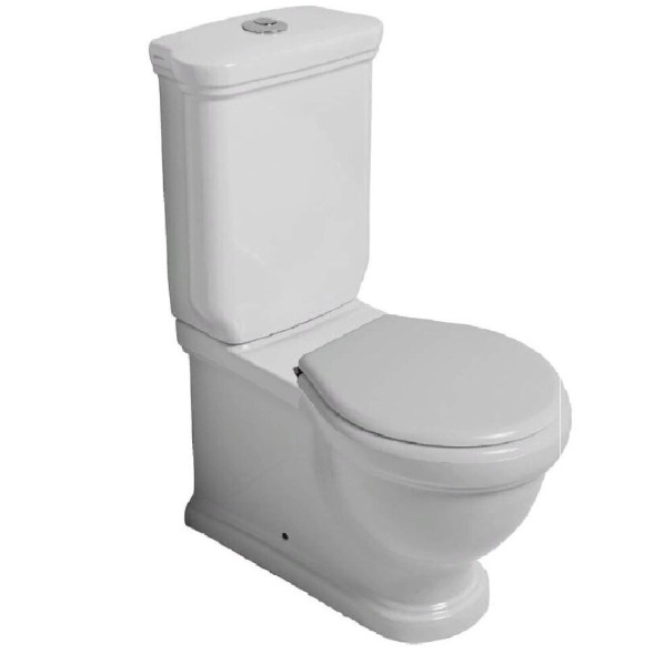 Унитаз моноблок с бачком GALASSIA ETHOS 8441+8490 напольный цвет белый глянцевый