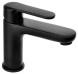 Emmevi Nefer, однорычажный смеситель для раковины с донным клапаном, цвет черный/карбон 77003NCA