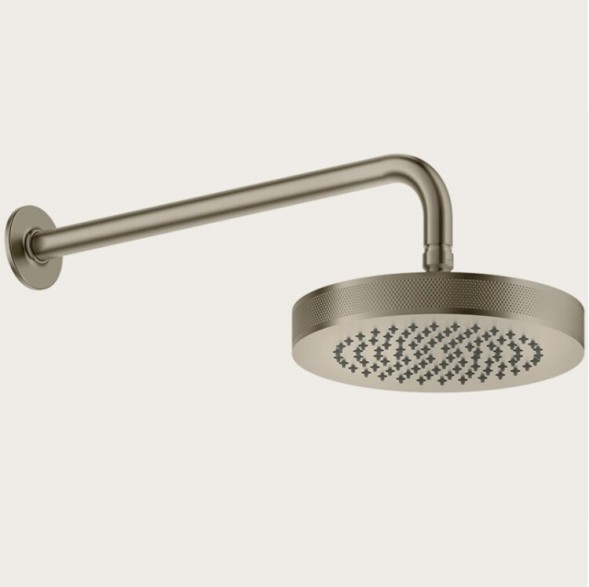 Gessi Верхний душ, 316, 300*300, цвет черный брашированный металл  54145#707