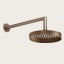 Gessi Верхний душ, Inciso, шгв 218*498*185, цвет  медь брашированная  58185#708