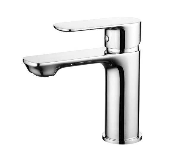 AQG VENT-i2, однорычажный смеситель для раковины без донного клапана, цвет хром