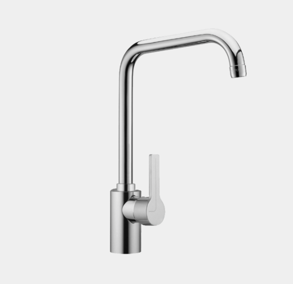 Смеситель для кухни, Fima Carlo Frattini, Kitchen, цвет-черный матовый F3537/2NS