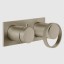 Gessi Смеситель для душа, Anello, на 2 потребителя, цвет Никель матовый 63379#149