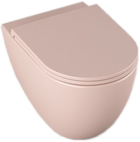 Унитаз ISVEA Infinity подвесной ШГВ 365*530*400 цвет-лососевый матовый 10NF02001-2S