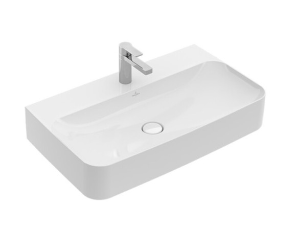 Villeroy&amp;Boch Раковина, Finion, шг 430*390*105, CeramicPlus, цвет-альпийский белый 43644LR1