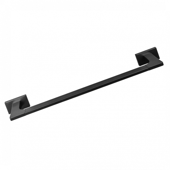 Полотенцедержатель COLOMBO DESIGN LOOK B1609.NM широкий цвет черный матовый