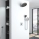 Vincea Душевой комплект Инспаер (Inspire) VSFW-3I21MT3RCH встраиваемый, термостатический, двухрежимный, хром