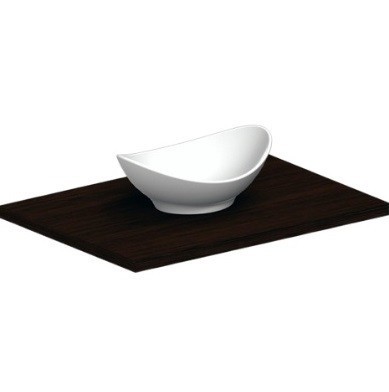 Раковина Scarabeo ZEFIRO накладная без перелива без отверстий цвет белый 8207