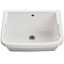 Раковина GALASSIA Iside 2002 хозяйственная встраиваемая сверху на тумбу 9008