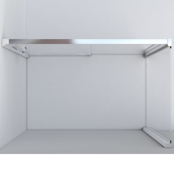 Vincea Душевой уголок Лугано (Lugano) VSR-1L9012CGB-1, 1200*900, черный, стекло тонированное