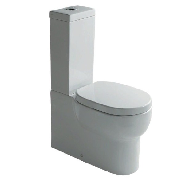 Унитаз моноблок с бачком GALASSIA M2 5220+5222+9046 напольный цвет белый глянцевый