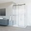 Vincea Душевой уголок Комо Софт (Como Soft) VSR-1CS1013CL, 1300*1000, хром, стекло прозрачное