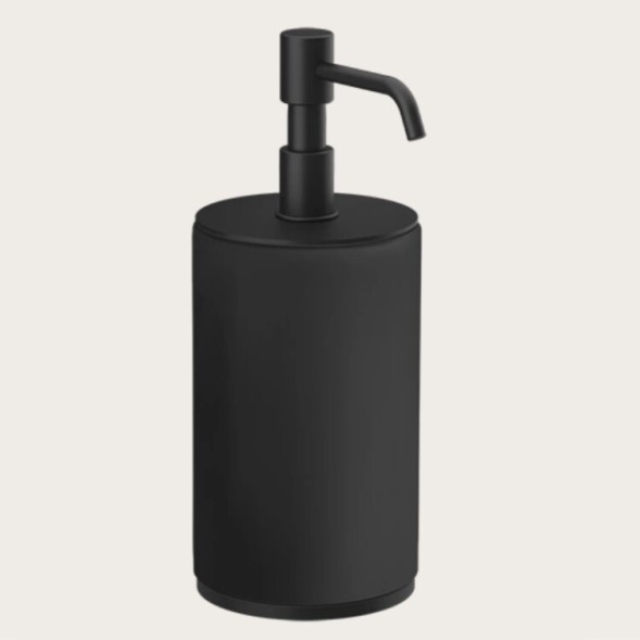 Gessi Дозатор для жидкого мыла, Origini, шгв 75*97*199, цвет дозатора черный металл#белый  66437#706