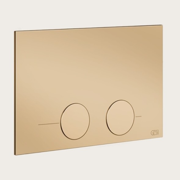 Gessi Клавиша смыва, для унитаза, шгв 215*5*145, цвет Серый матовый