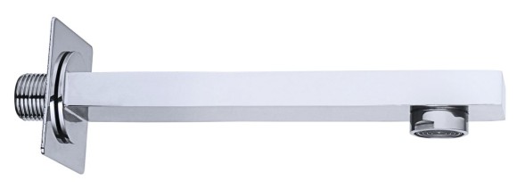 AQG ROС, квадратный излив 175 мм для внутристенного смесителя, цвет хром