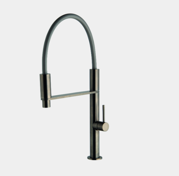 Смеситель для кухни, Fima Carlo Frattini, Kitchen, цвет-черный матовый F7047NS