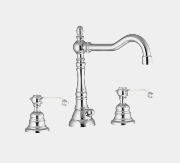 Смеситель для раковины, Fima Carlo Frattini, Herend, цвет-золото F5401CBOR