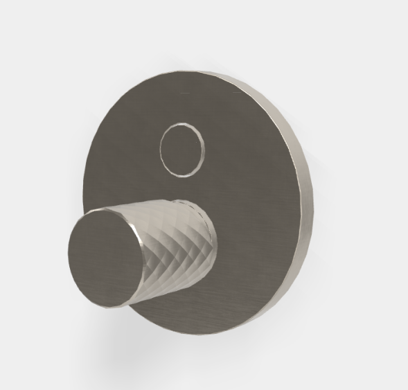 Смеситель для душа, Fima Carlo Frattini, Spillo Tech, X COLLECTION, на 1 потребитель, цвет-никель брашированный F3039TE2XSN