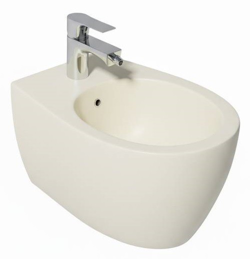 Биде ISVEA Sentimenti Neo подвесной ШГВ 363*510*400 цвет слоновая кость матовый 10AR41010-2K