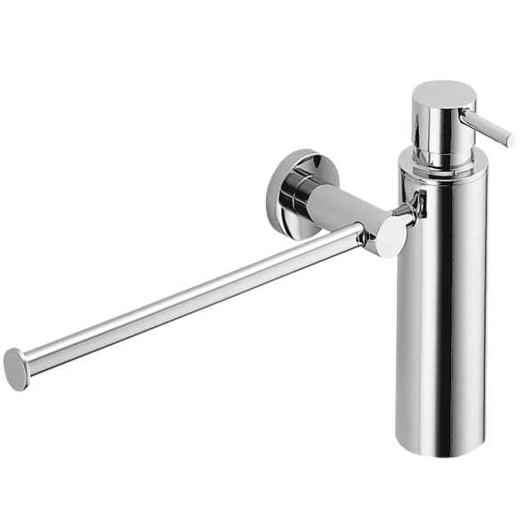 Полотенцедержатель с дозатором COLOMBO DESIGN PLUS W4975 настенный цвет хром